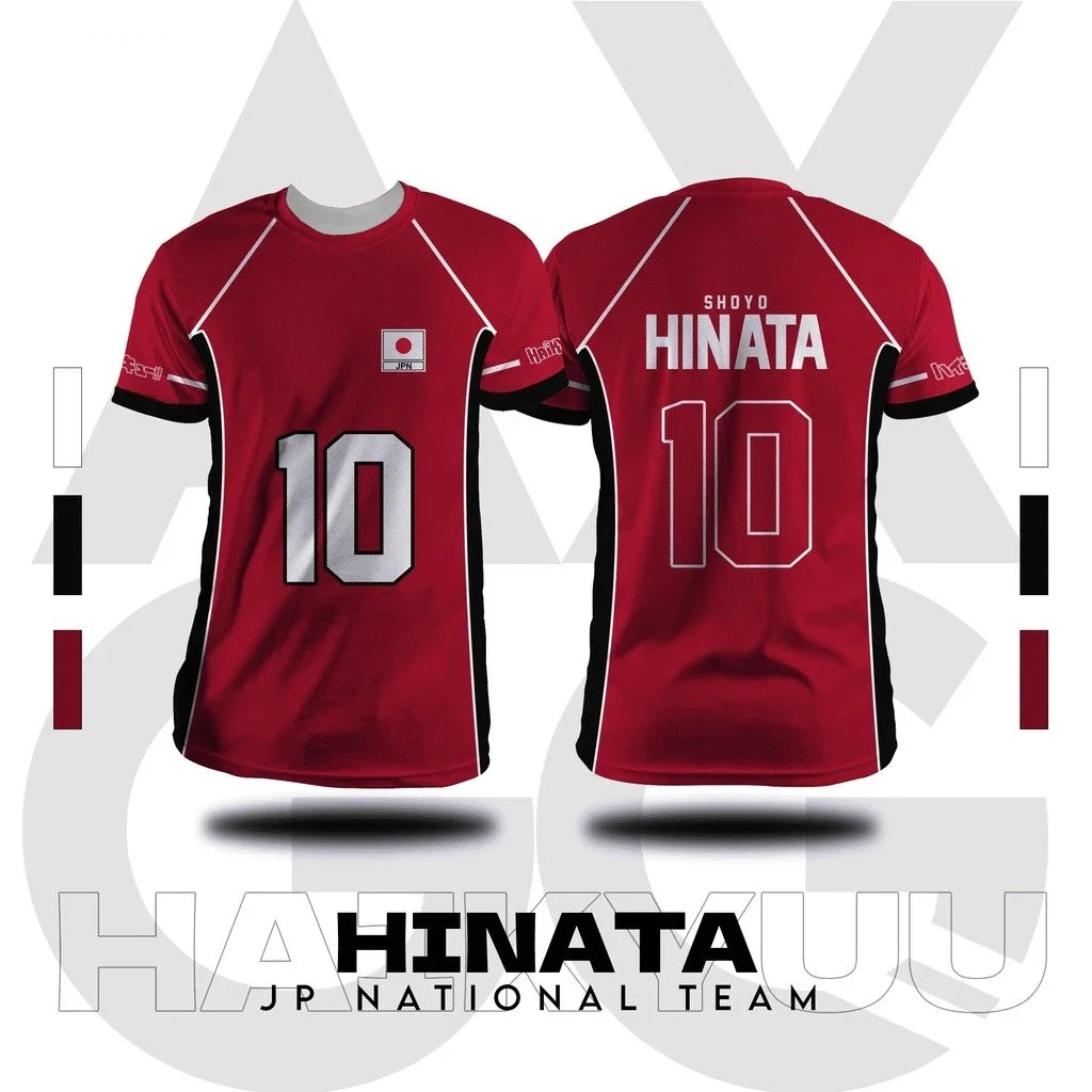 Dragon Ball x Emirates Goku Sakura Japanese Style Jersey Anime Football Fan T-Shirt for Men