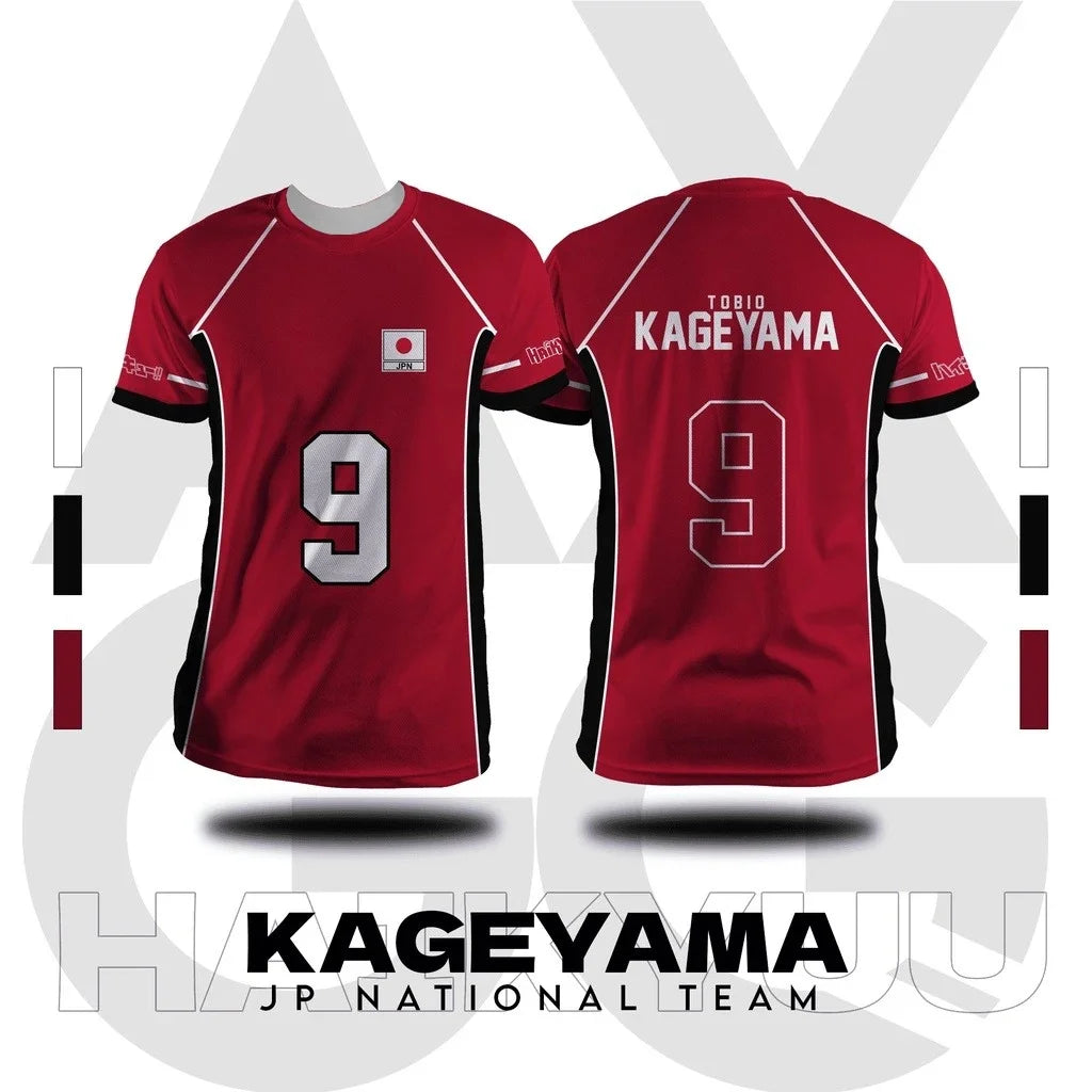 Dragon Ball x Emirates Goku Sakura Japanese Style Jersey Anime Football Fan T-Shirt for Men